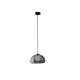 LIVARNO home LED-Pendelleuchte, Lampenschirm aus hochwertigem Glas (Grauglas) - B-Ware neuwertig