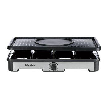 SILVERCREST® Premium-Fondue-Raclettegrill-Kombination SRGF 1400 A3 - B-Ware sehr gut