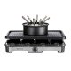 SILVERCREST® Premium-Fondue-Raclettegrill-Kombination SRGF 1400 A3 - B-Ware sehr gut