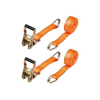 ULTIMATE SPEED® Schwerlast-Ratschenspanngurte-Set, 2-teilig / Ratschenspanngurte-Set, 4-teilig - B-Ware