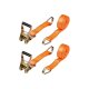 ULTIMATE SPEED® Schwerlast-Ratschenspanngurte-Set, 2-teilig / Ratschenspanngurte-Set, 4-teilig - B-Ware