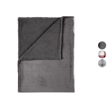 LIVARNO® Kuscheldecke mit Teddyfleece - B-Ware