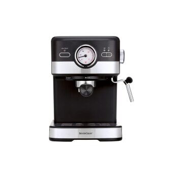 SILVERCREST® KITCHEN TOOLS Espressomaschine SEM 1100 C5, schwarz - B-Ware