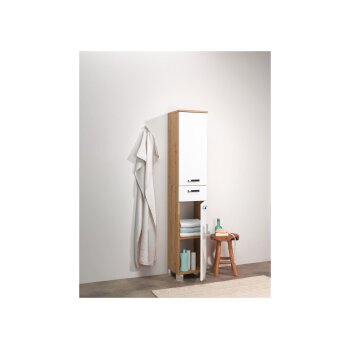 LIVARNO home Bad-Hochschrank Palermo, weiß - B-Ware