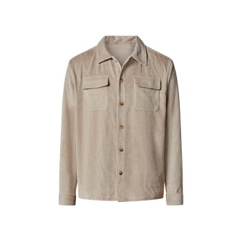 esmara Men Herren Cordjacke, mit Brusttaschen (Beige,...