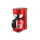 SILVERCREST® Kaffeemaschine Chrom Retro 1973 Rot SKMR 1000 A1 - B-Ware Transportschaden Kosmetisch