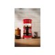 SILVERCREST® Kaffeemaschine Chrom Retro 1973 Rot SKMR 1000 A1 - B-Ware Transportschaden Kosmetisch