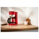 SILVERCREST® Kaffeemaschine Chrom Retro 1973 Rot SKMR 1000 A1 - B-Ware Transportschaden Kosmetisch