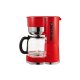 SILVERCREST® Kaffeemaschine Chrom Retro 1973 Rot SKMR 1000 A1 - B-Ware Transportschaden Kosmetisch