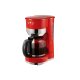 SILVERCREST® Kaffeemaschine Chrom Retro 1973 Rot SKMR 1000 A1 - B-Ware Transportschaden Kosmetisch