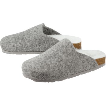 esmara® Damen Filz-Clog (Grau, 36) - B-Ware neuwertig