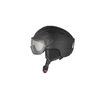 CRIVIT Damen Herren Skihelm mit selbsttönendem Visier (Schwarz, L/XL) - B-Ware sehr gut