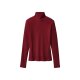 esmara® Damen Gerippte Rollkragenshirts, 2 Stück (rot/beige, M(40/42)) - B-Ware neuwertig