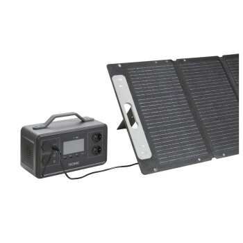 TRONIC® Tragbares Solarpanel, 100 W - B-Ware neuwertig