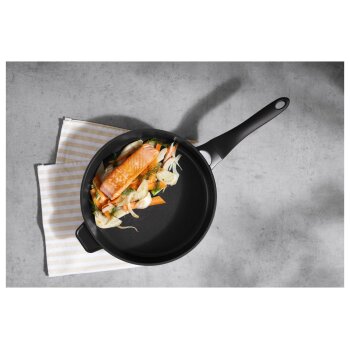 SILVERCREST® Aluguss-Schmorpfanne mit Deckel, Ø 28cm - B-Ware sehr gut