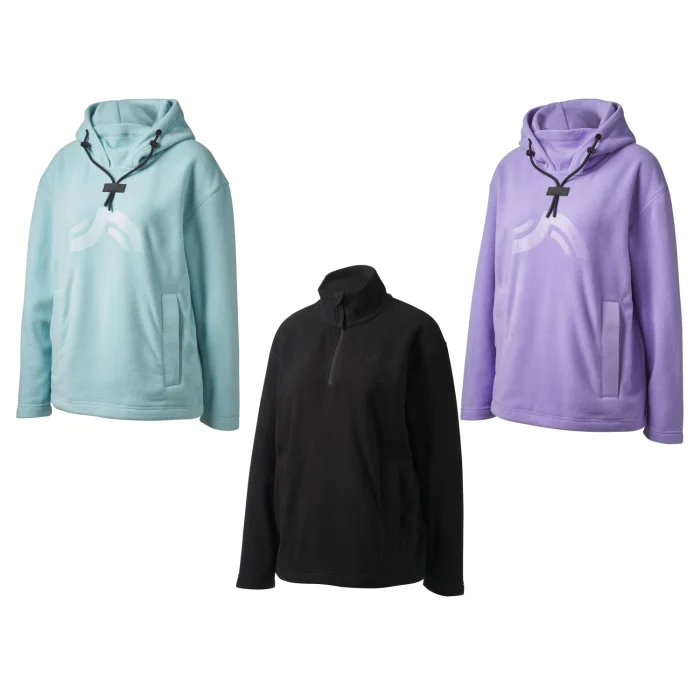 CRIVIT Damen Fleece-Funktionsshirt - B-Ware