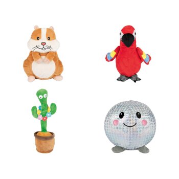 lupilu® Funktionsplüsch Hamster / Kaktus /...
