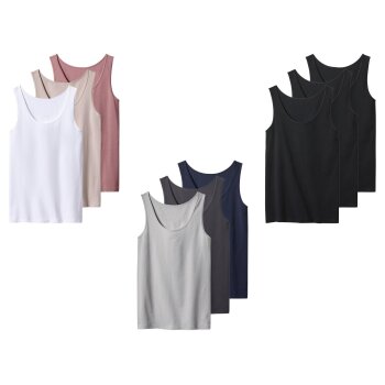 esmara® Damen Achselhemden, 3 Stück - B-Ware