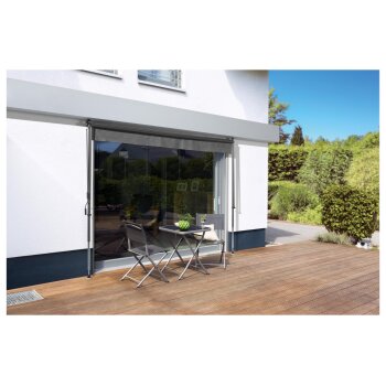 LIVARNO home Klemmmarkise 300 x 150, anthrazit - B-Ware