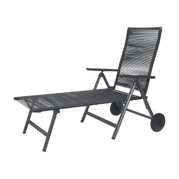 LIVARNO HOME Rollliege »Miami« im Rope-Design, anthrazit - B-Ware