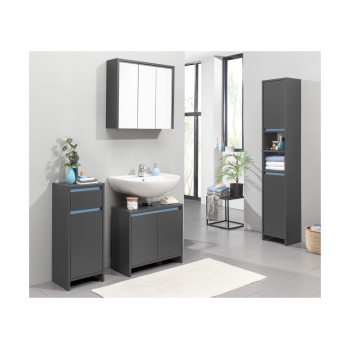 LIVARNO home Spiegelschrank »OSLO«, kratzfest...