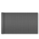 Ribelli Sichtschutzmatte, aus PVC, 80 x 500 cm, anthrazit - B-Ware neuwertig