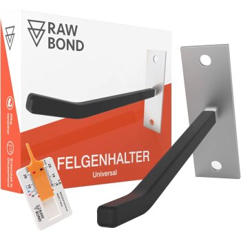 RAWBOND Wand-Felgenhalter, zur Aufhängung für 4...