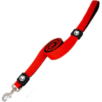 DDOXX Hundeleine Air Mesh, S, orange - B-Ware sehr gut