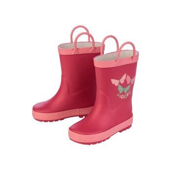 lupilu® Kleinkinder Regenstiefel mit textiler Innenausstattung (Pink, 24) - B-Ware neuwertig