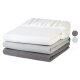 LIVARNO home Feinbiber-Spannbettlaken, 180-200 x 200 cm - B-Ware