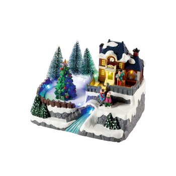 LIVARNO home LED-Weihnachtsdorf - B-Ware