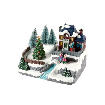 LIVARNO home LED-Weihnachtsdorf - B-Ware
