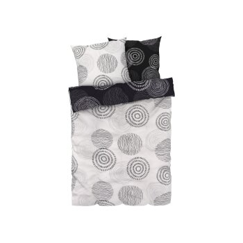 LIVARNO home Edel-Renforcé-Bettwäsche, 200 cm x 220 cm - B-Ware