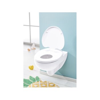 LIVARNO home WC-Sitz, 2-in-1, mit integriertem Kindersitz - B-Ware