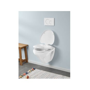 LIVARNO home WC-Sitz, 2-in-1, mit integriertem Kindersitz - B-Ware