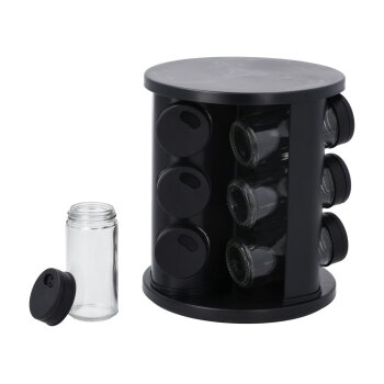 SILVERCREST® Gewürzregal drehbar, 10-teilig -...