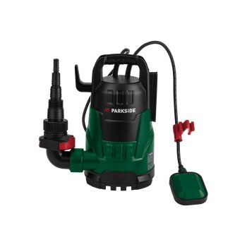 PARKSIDE® Klarwasser-Tauchpumpe »PETPK 400 A1«, mit stufenlos einstellbarem Schwimmschalter - B-Ware