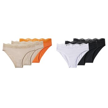 esmara® Damen Slips mit Spitze, 3 Stück - B-Ware