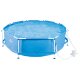 CRIVIT Metal-Frame-Pool, Ø 300 x H 76 cm, inkl. Filterpumpe - B-Ware