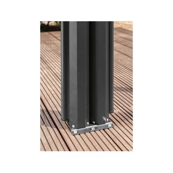 LIVARNO home Doppel Seitenmarkise, 160x600 cm, anthrazit - B-Ware