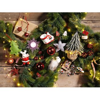 LIVARNO home Adventskalender, mit 24 Weihnachtsdekoration...
