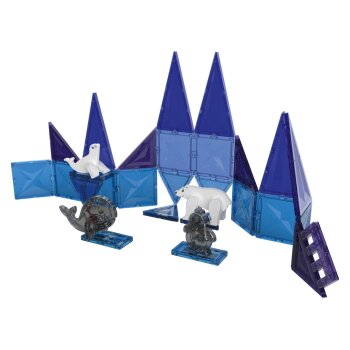 lupilu® Magnetbausatz »Eiswelt / Gebäude« (Eis Welt) - B-Ware sehr gut