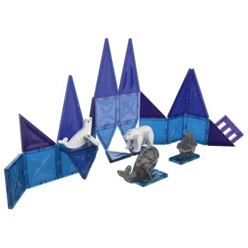 lupilu® Magnetbausatz »Eiswelt / Gebäude« (Eis Welt) - B-Ware sehr gut