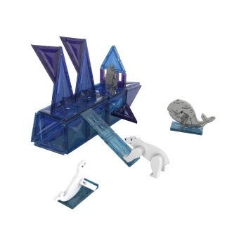 lupilu® Magnetbausatz »Eiswelt / Gebäude« (Eis Welt) - B-Ware sehr gut