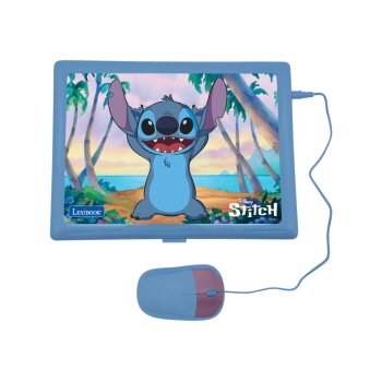LEXIBOOK Kinderlaptop, Stitch blau - B-Ware neuwertig
