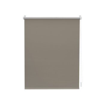 Lichtblick Thermo-Rollo Klemmfix, ohne Bohren, ab 45 x 150 cm (Taupe, 75x150 cm) - B-Ware sehr gut