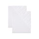 LIVARNO home 2er Set Spannbettlaken, aus Jersey, 180 - 200 x 200 cm, weiß - B-Ware neuwertig