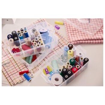 crelando® Aufbewahrungsbox / Nähzubehör-Box...