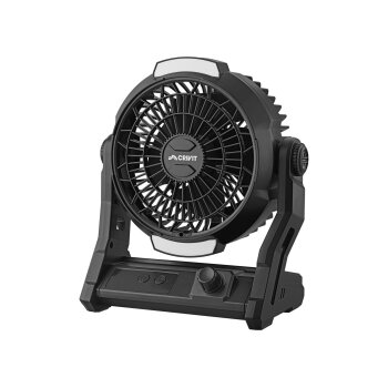 CRIVIT Camping-Ventilator SCVL A1, mit integriertem Licht...