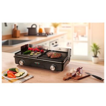 SILVERCREST® Tischgrill, mit zwei separaten...